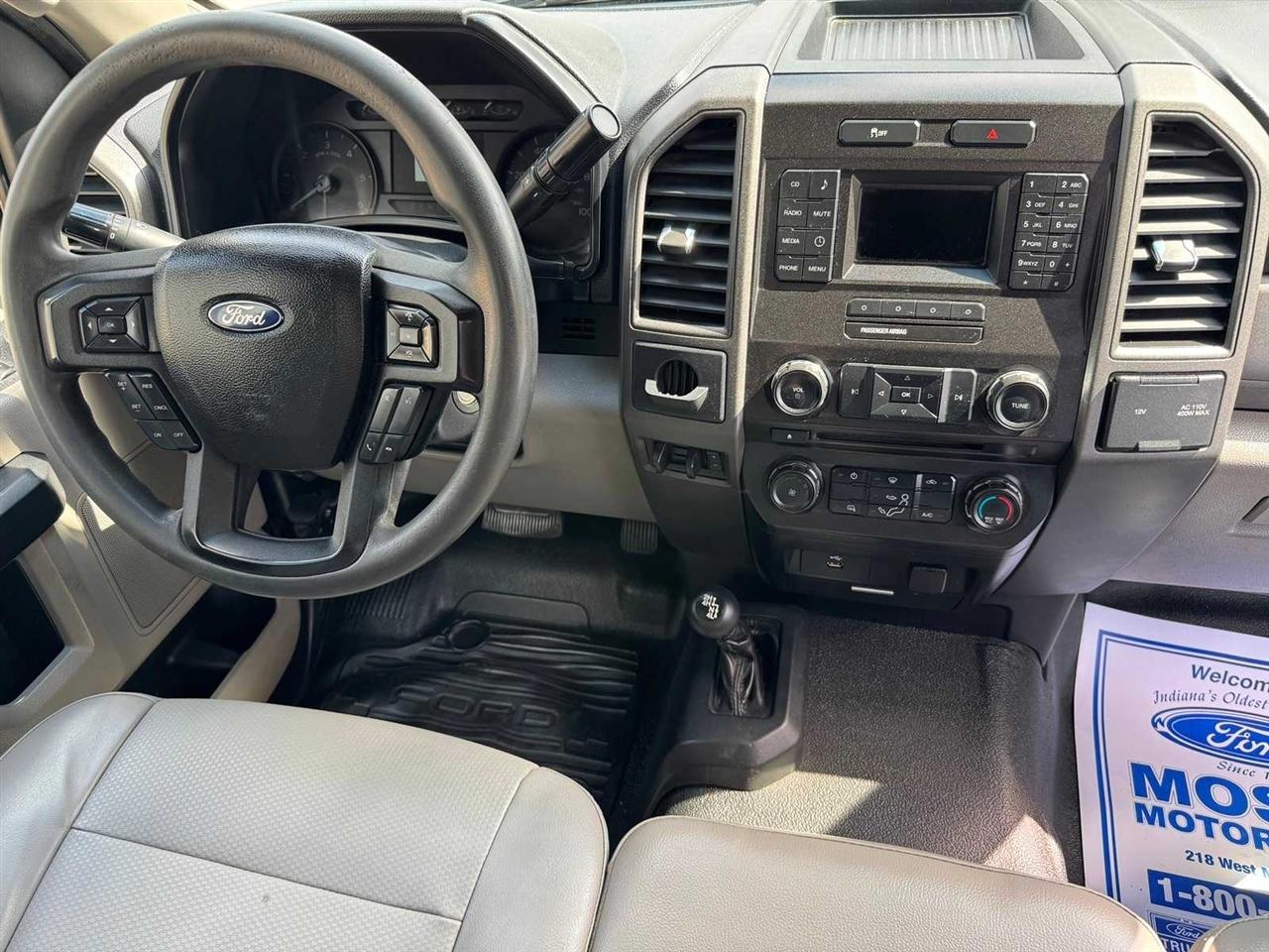 Ford Super Duty F-550 DRW XL 4WD Reg Cab 145" WB 60" CA 2018