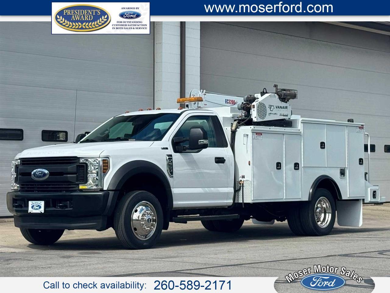 2018 Ford Super Duty F-550 DRW XL 4WD Reg Cab 145" WB 60" CA