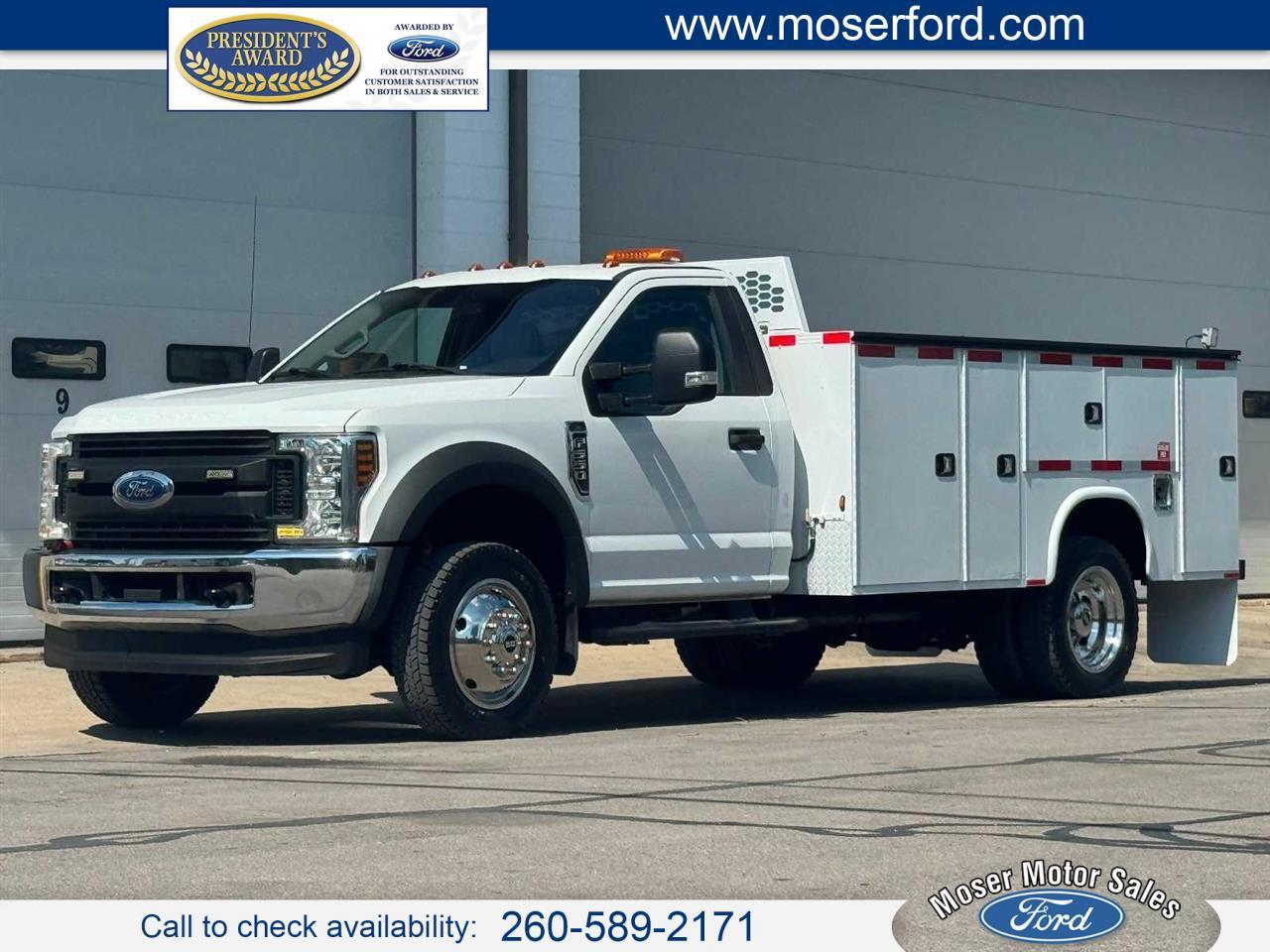 2018 Ford Super Duty F-550 DRW XL 4WD Reg Cab 145" WB 60" CA