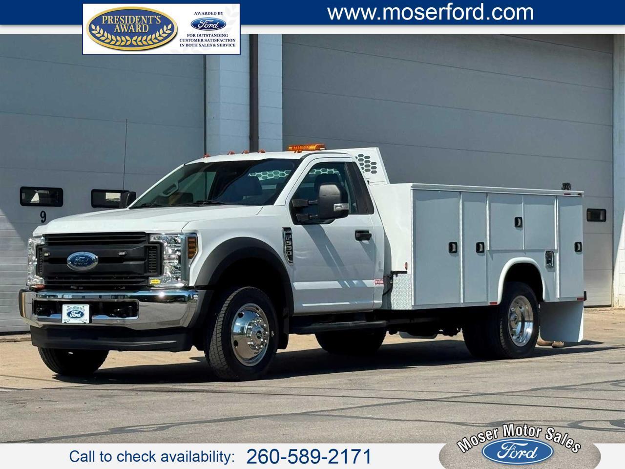2018 Ford Super Duty F-550 DRW XL 4WD Reg Cab 145" WB 60" CA