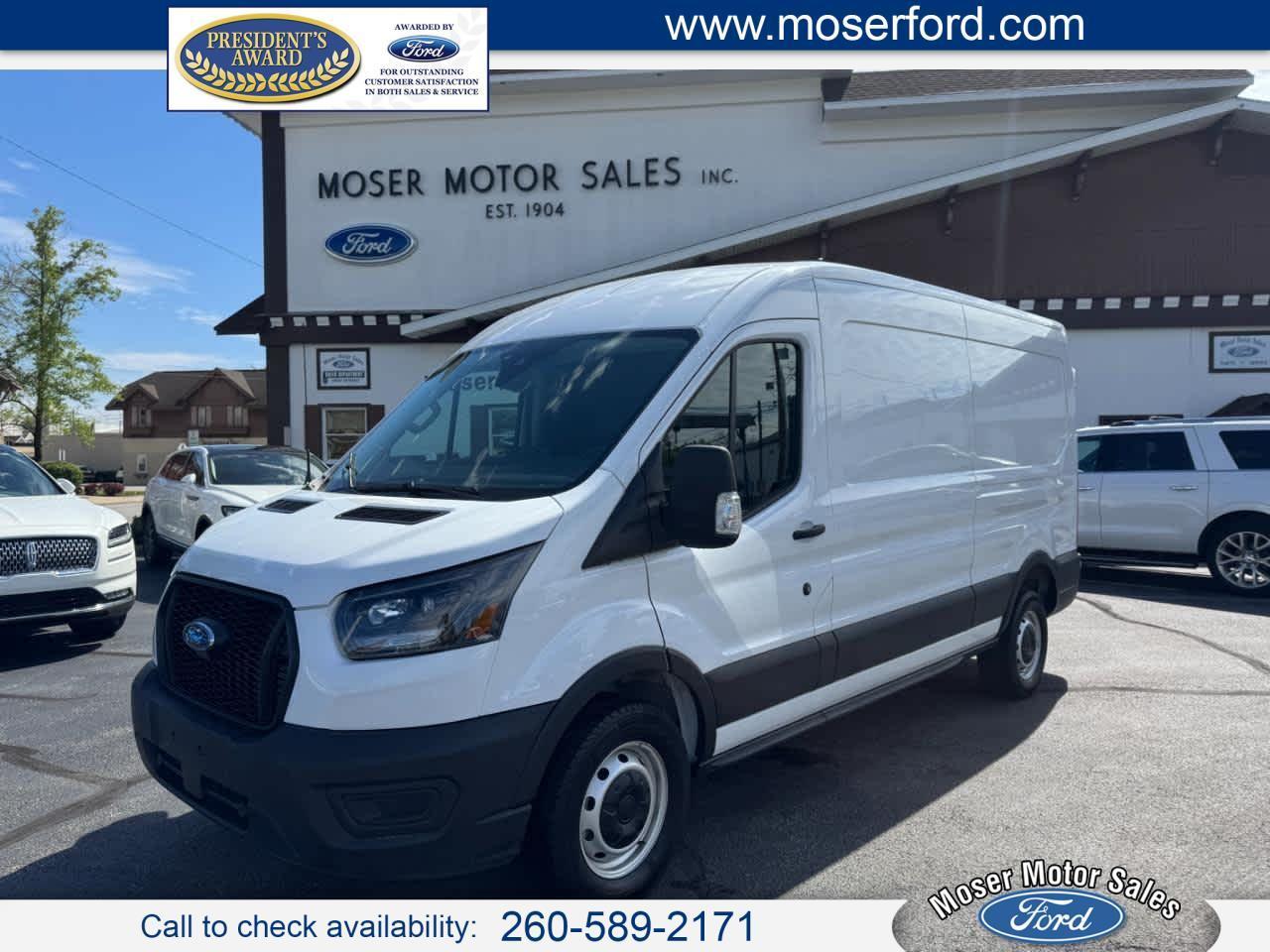 2025 Ford Transit Cargo Van T-250 148" Med Rf 9070 GVWR RWD