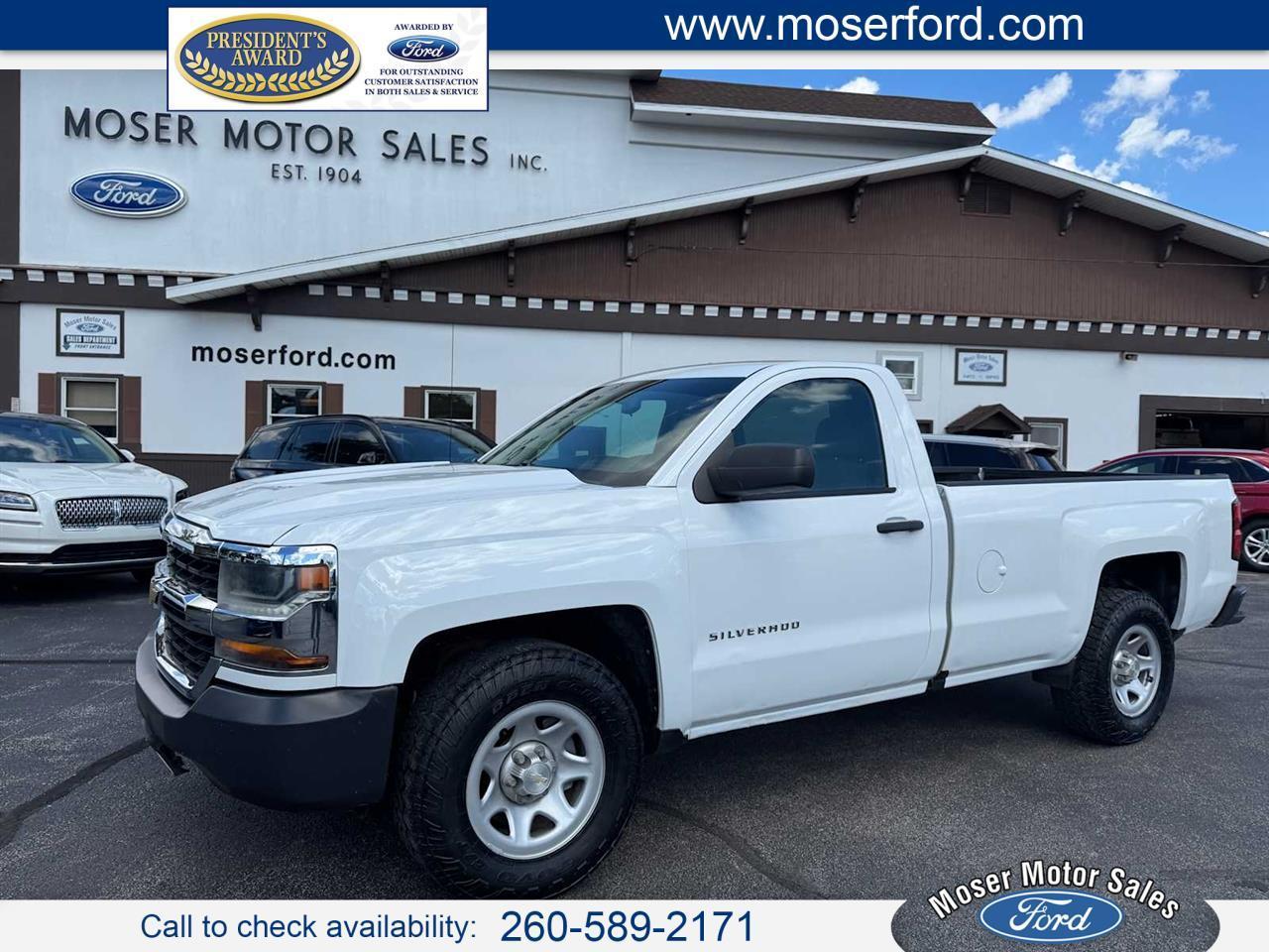Chevrolet Silverado 1500 2WD Reg Cab 133.0" Work Truck 2016