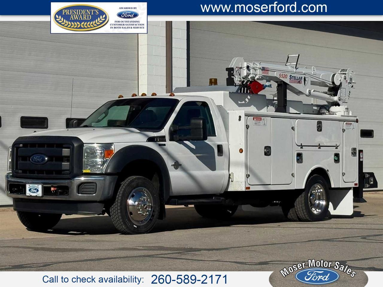 Ford Super Duty F-550 DRW 2WD Reg Cab 141" WB 60" CA XL 2015
