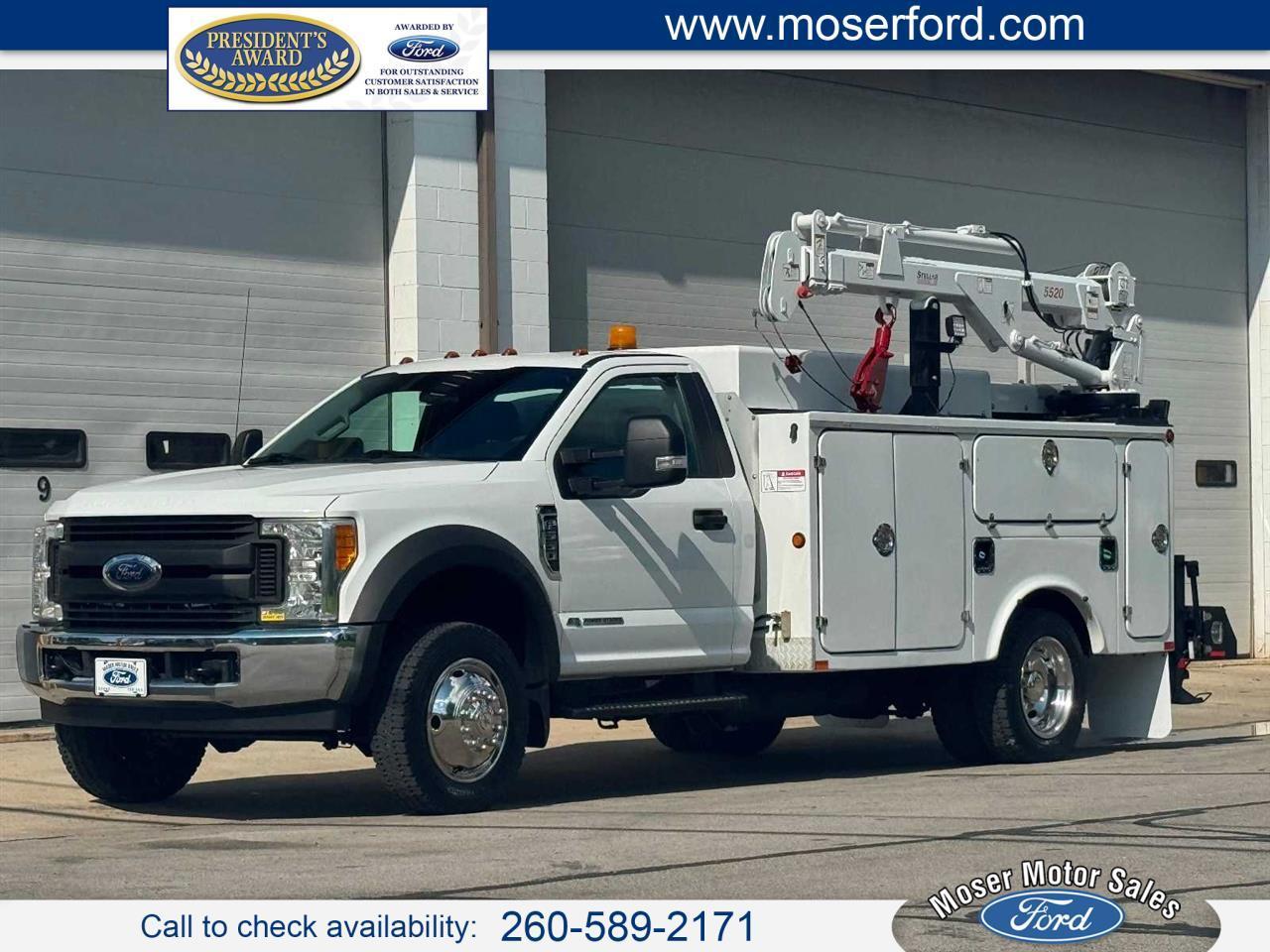 Ford Super Duty F-550 DRW XL 2WD Reg Cab 145" WB 60" CA 2017
