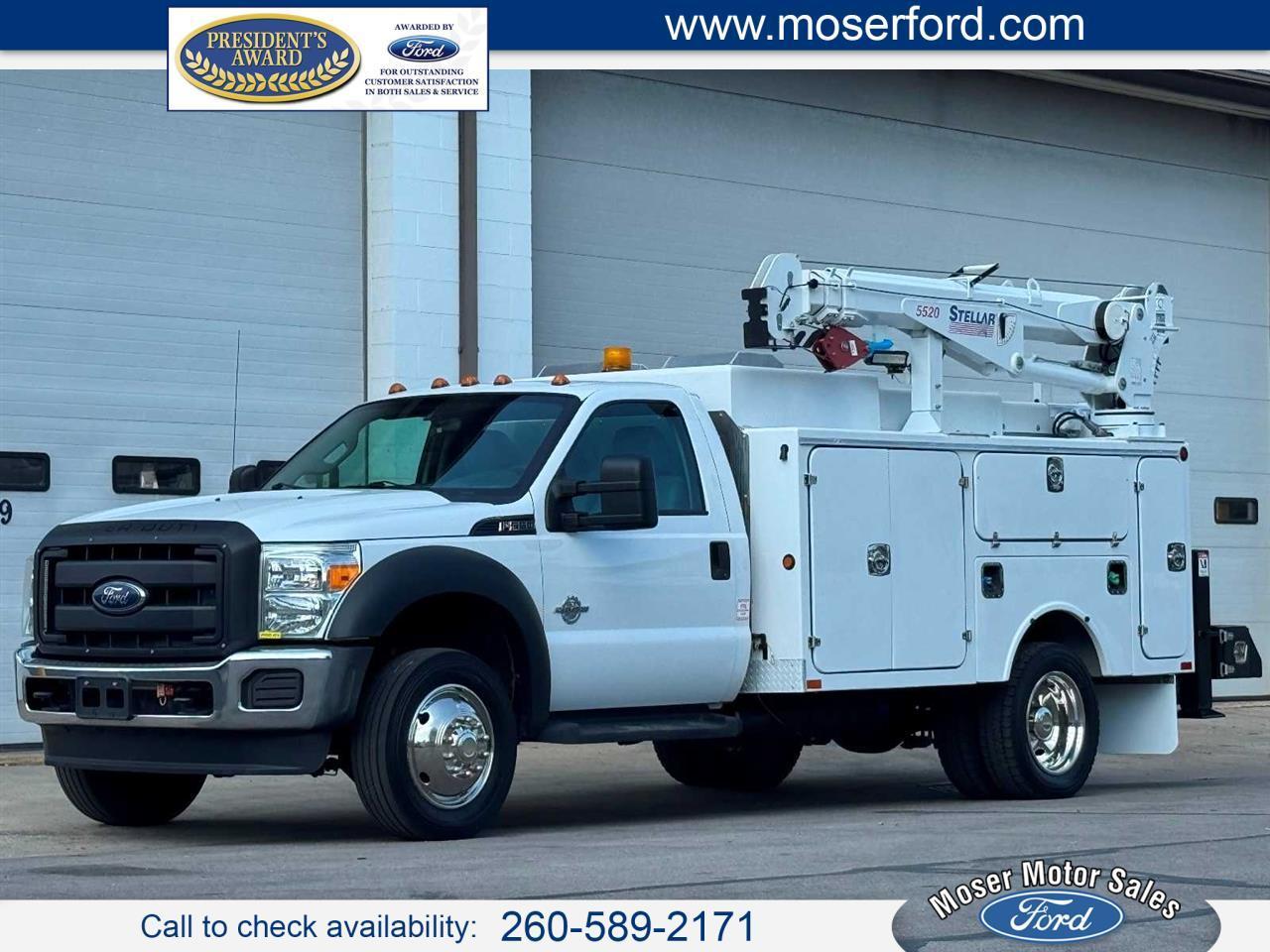 Ford Super Duty F-550 DRW 2WD Reg Cab 141" WB 60" CA XL 2015