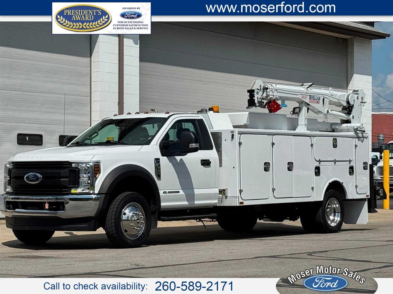 2019 Ford Super Duty F-550 DRW XL 4WD Reg Cab 145" WB 60" CA