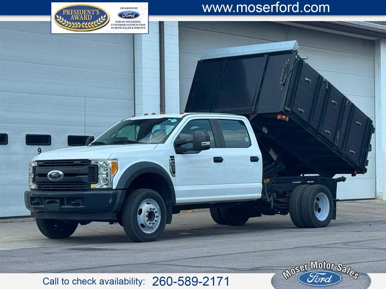 Ford Super Duty F-450 DRW XL 2WD Crew Cab 179" WB 60" CA 2017