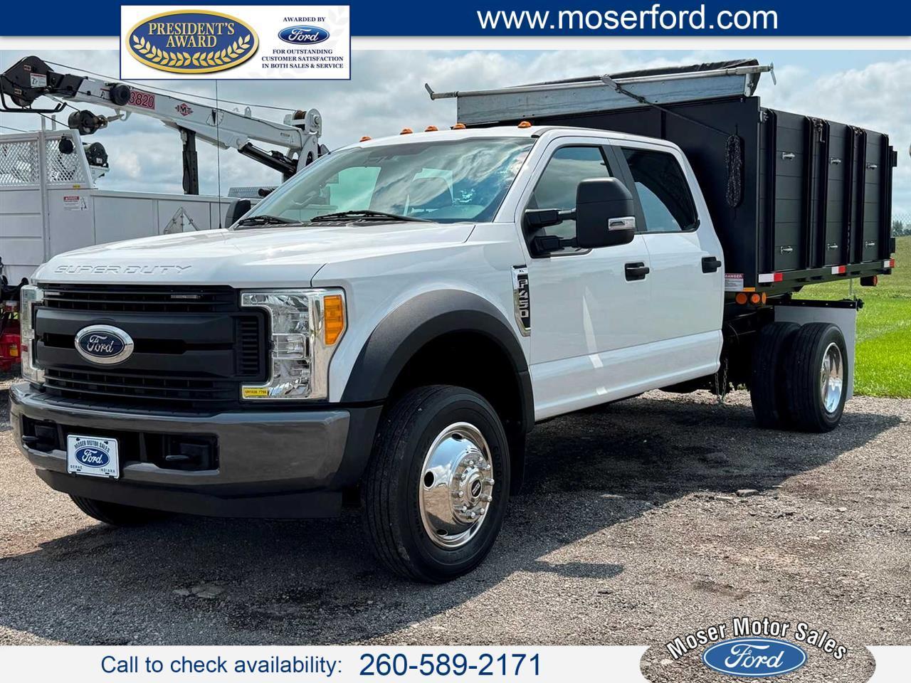 Ford Super Duty F-450 DRW XL 2WD Crew Cab 179" WB 60" CA 2017