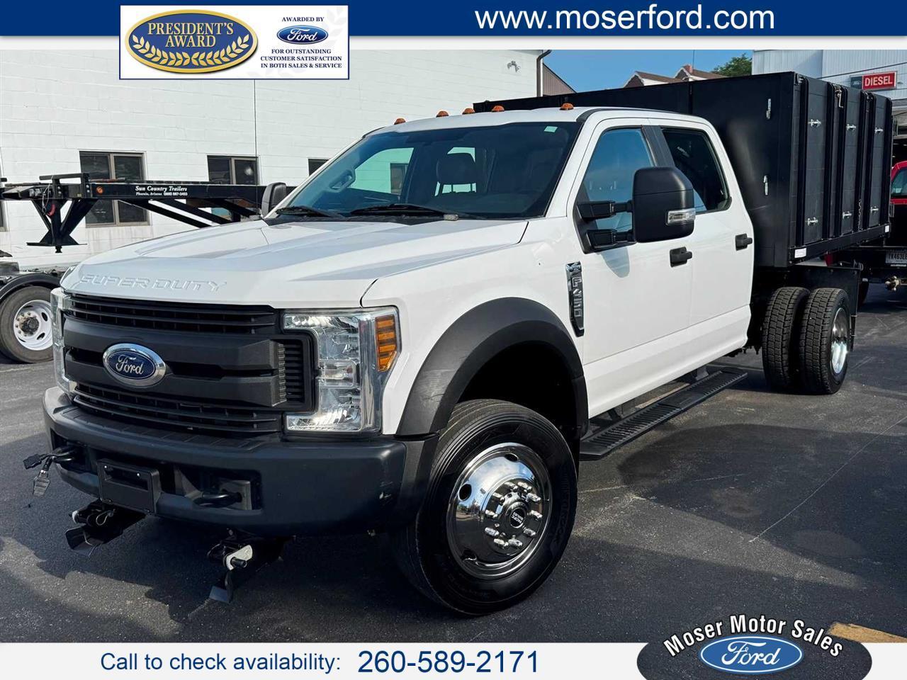 Ford Super Duty F-450 DRW XLT 2WD Crew Cab 179" WB 60" CA XLT 2018