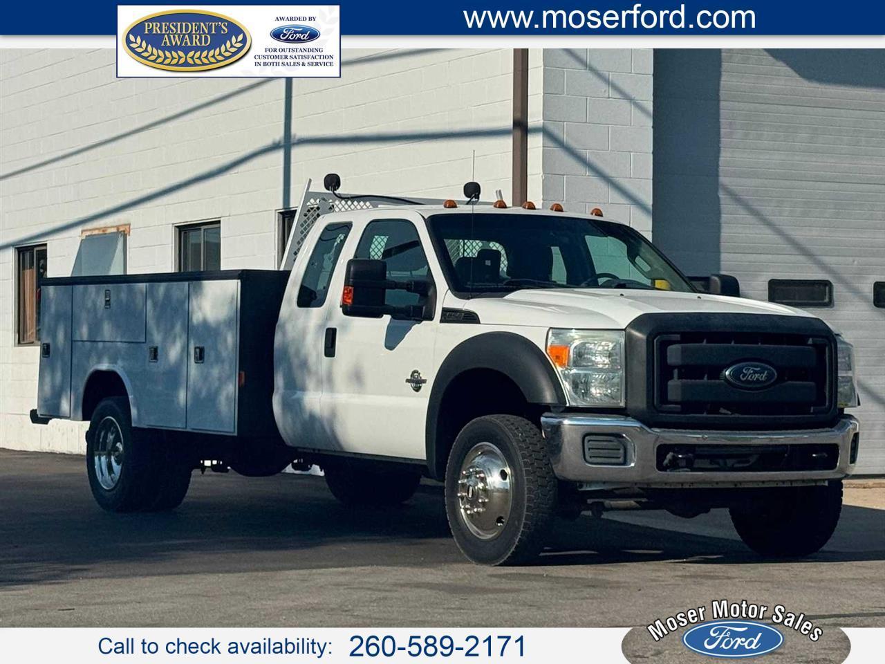 Ford Super Duty F-550 DRW 4WD SuperCab 186" WB 84" CA XLT 2014