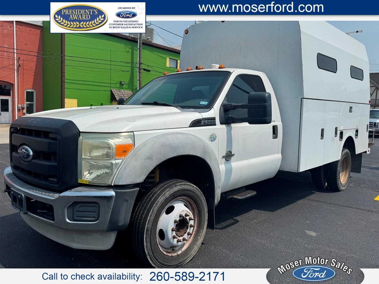 Ford Super Duty F-550 DRW 2WD Reg Cab 141" WB 60" CA XL 2011