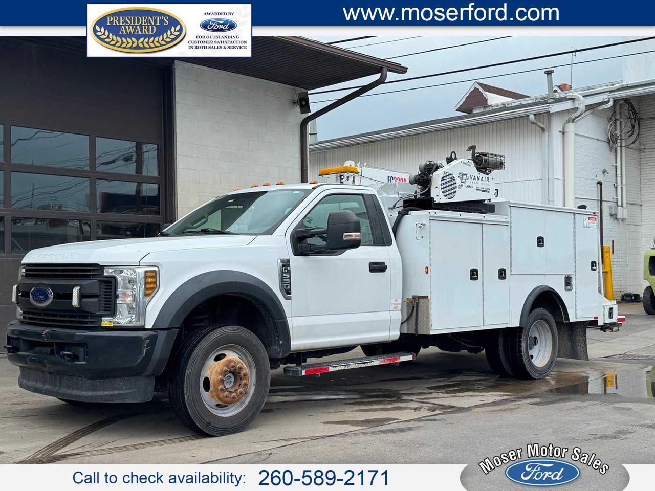 Ford Super Duty F-550 DRW XL 4WD Reg Cab 145" WB 60" CA 2019