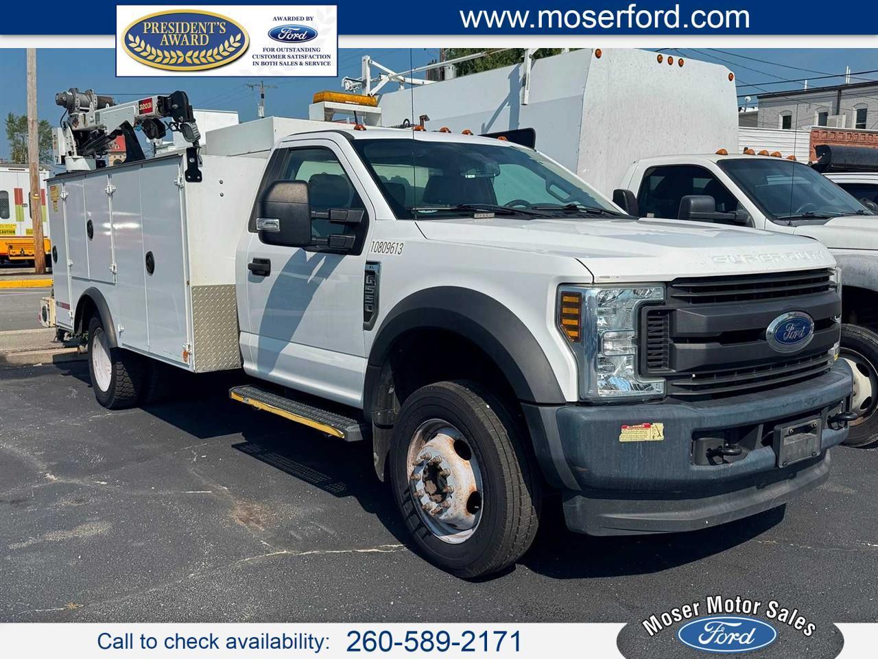 Ford Super Duty F-550 DRW XLT 4WD Reg Cab 145" WB 60" CA 2018