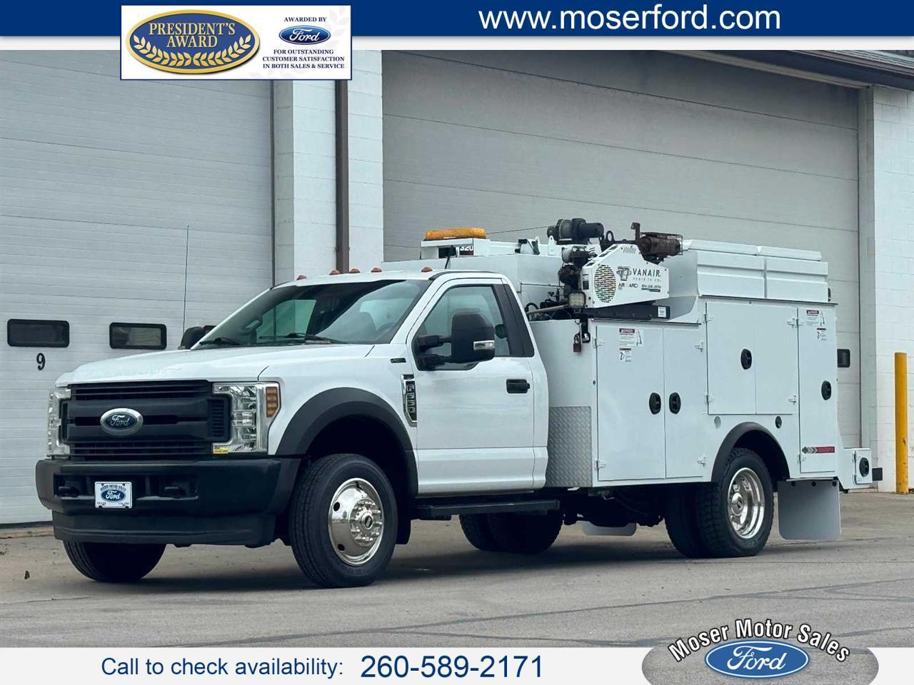 Ford Super Duty F-550 DRW XL 4WD Reg Cab 145" WB 60" CA 2018