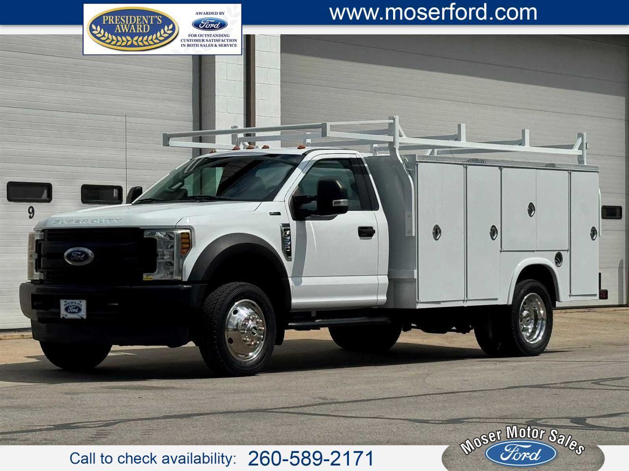 2019 Ford Super Duty F-550 DRW XL 4WD Reg Cab 145" WB 60" CA