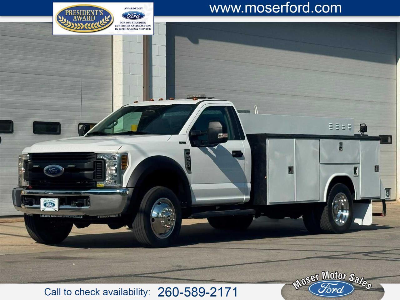 Ford Super Duty F-550 DRW XL 4WD Reg Cab 145" WB 60" CA 2019