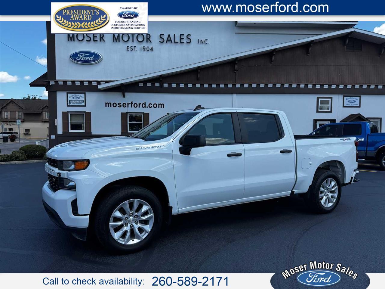 Chevrolet Silverado 1500 4WD Crew Cab 147" Custom 2021