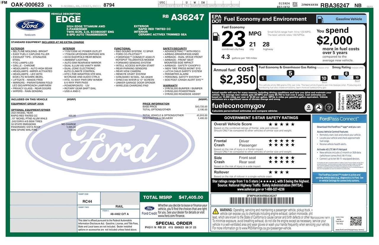 2024 Ford Edge 3