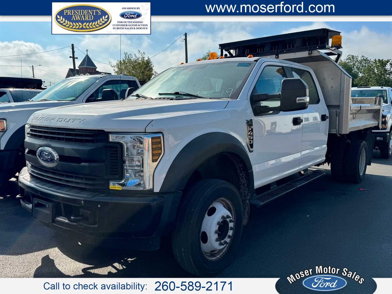 2019 Ford Super Duty F-450 DRW XL 2WD Crew Cab 179" WB 60" CA