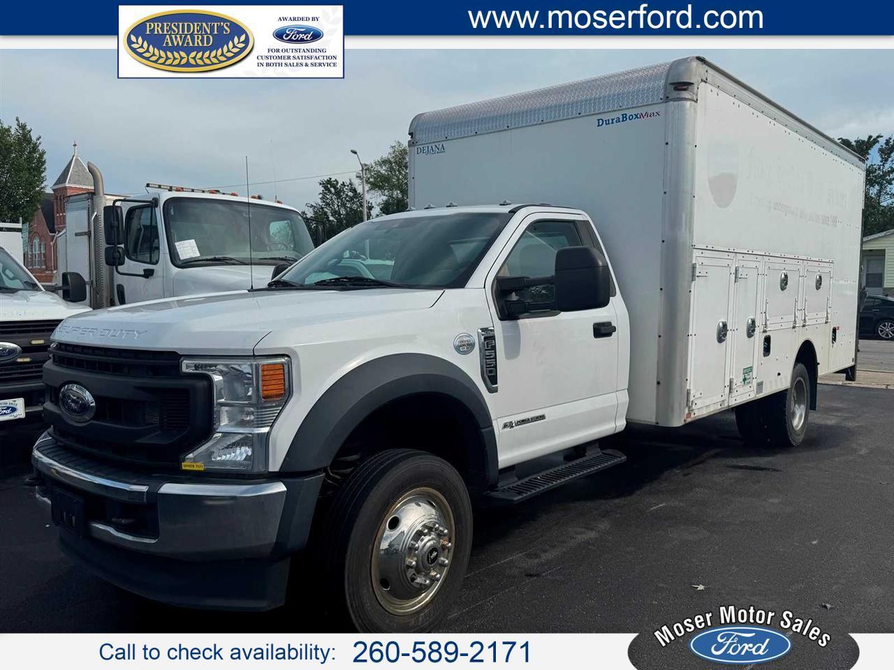 2021 Ford Super Duty F-550 DRW XL 2WD Reg Cab 145" WB 60" CA