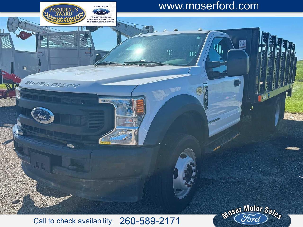 2021 Ford Super Duty F-550 DRW XL 4WD Reg Cab 145" WB 60" CA