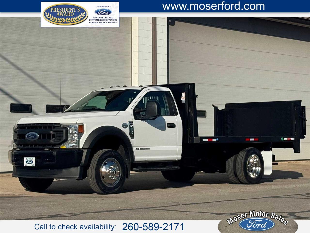 2021 Ford Super Duty F-550 DRW XL 4WD Reg Cab 145" WB 60" CA