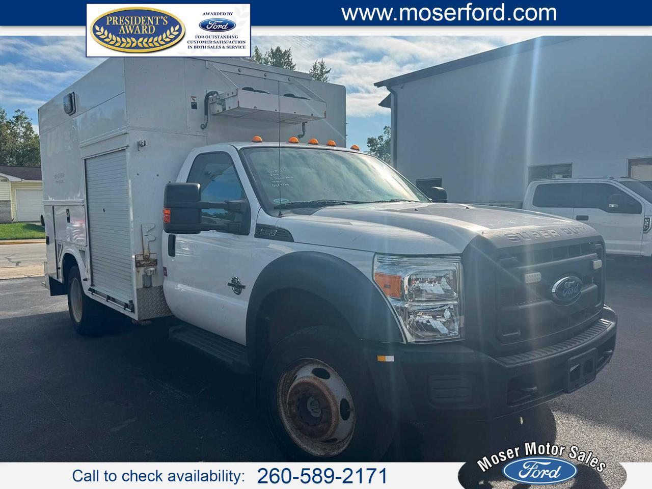 Ford Super Duty F-550 DRW 4WD Reg Cab 141" WB 60" CA XL 2014