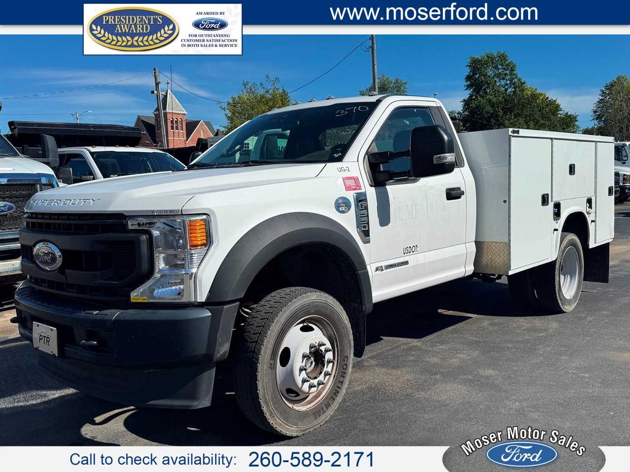 2020 Ford Super Duty F-550 DRW XL 4WD Reg Cab 145" WB 60" CA