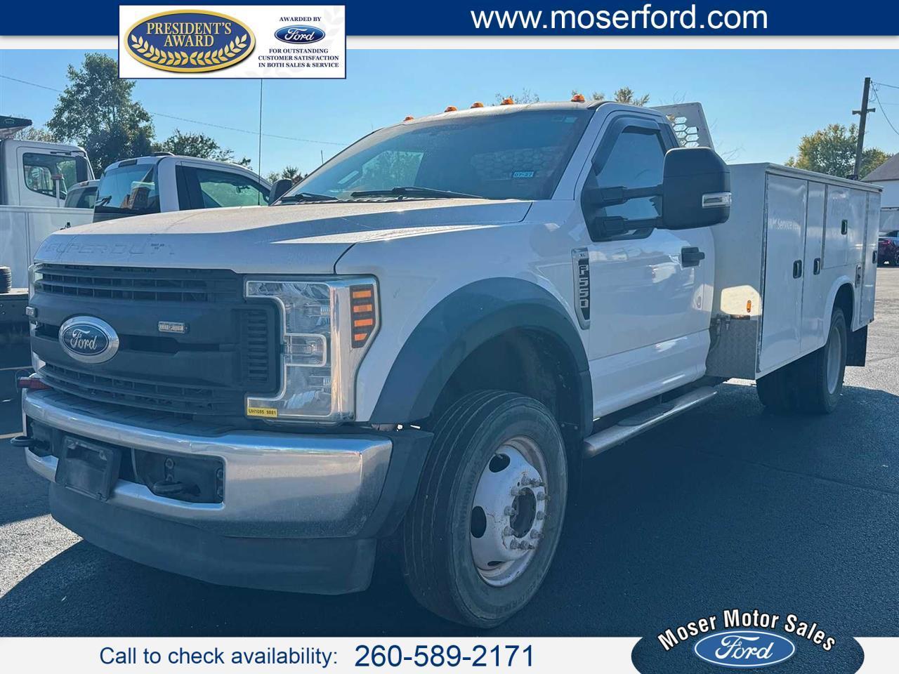 Ford Super Duty F-550 DRW XL 4WD Reg Cab 145" WB 60" CA 2018