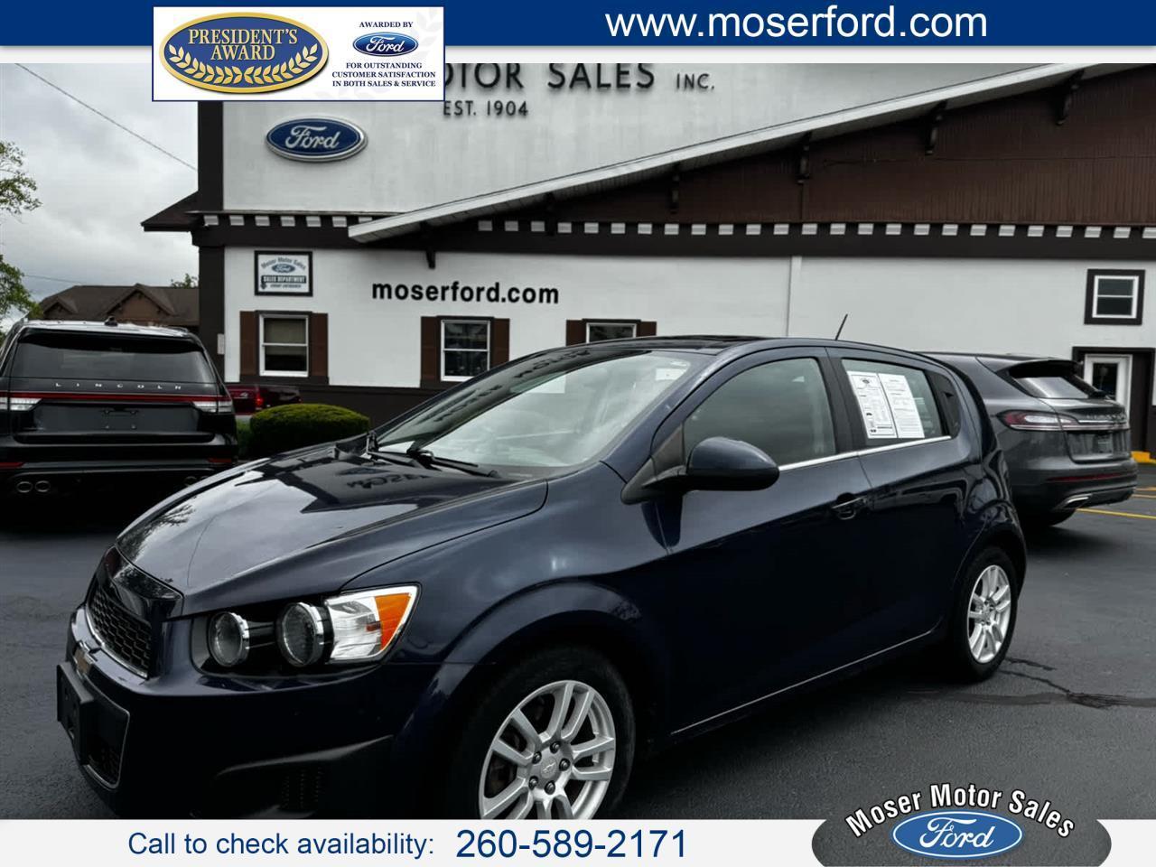 Chevrolet Sonic 5dr HB Auto LT 2015