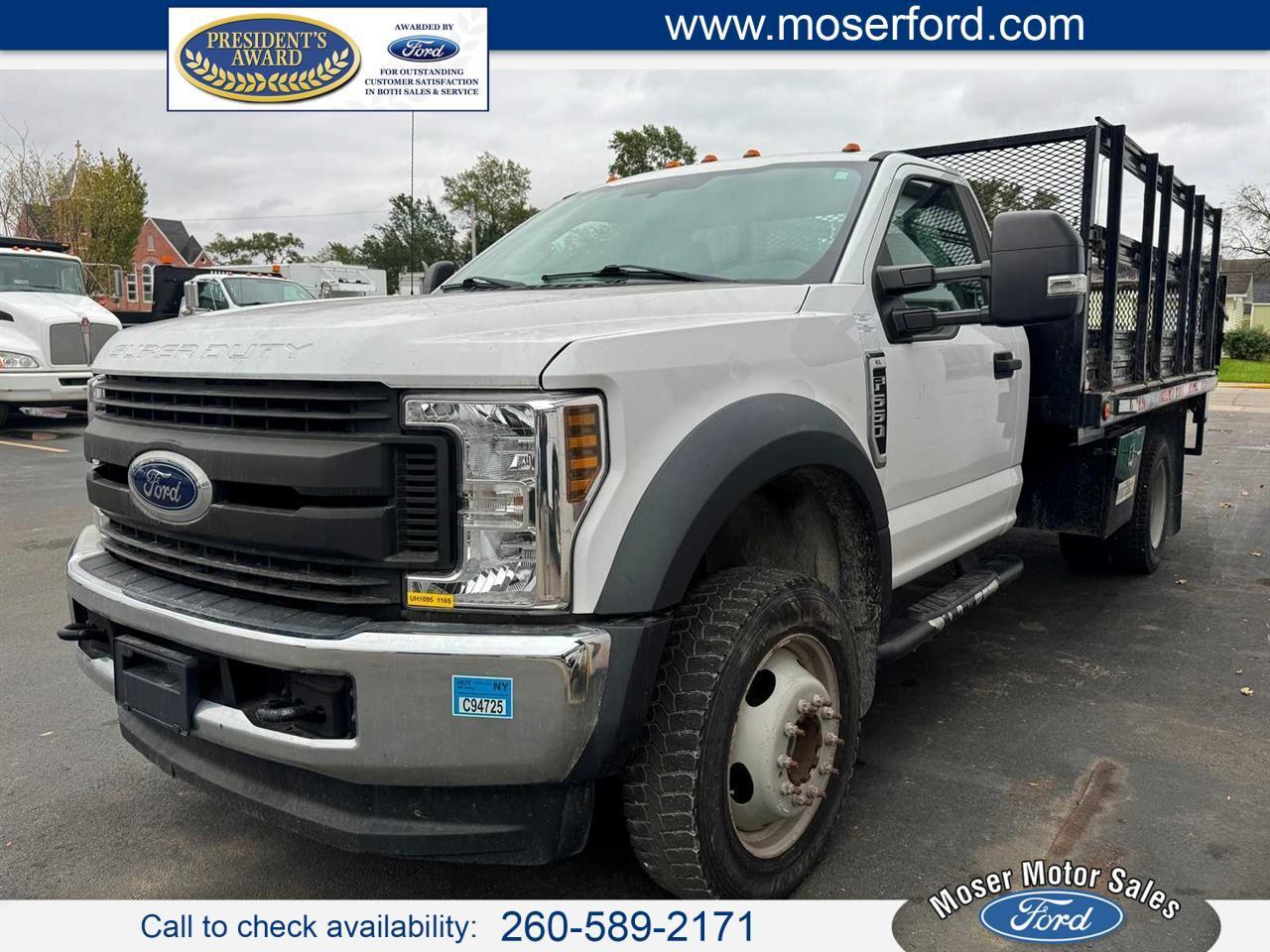 Ford Super Duty F-550 DRW XLT 4WD Reg Cab 145" WB 60" CA 2018