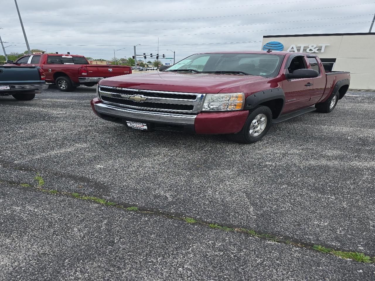 Chevrolet Silverado 1500 4WD Ext Cab 143.5" LT w/1LT 2007