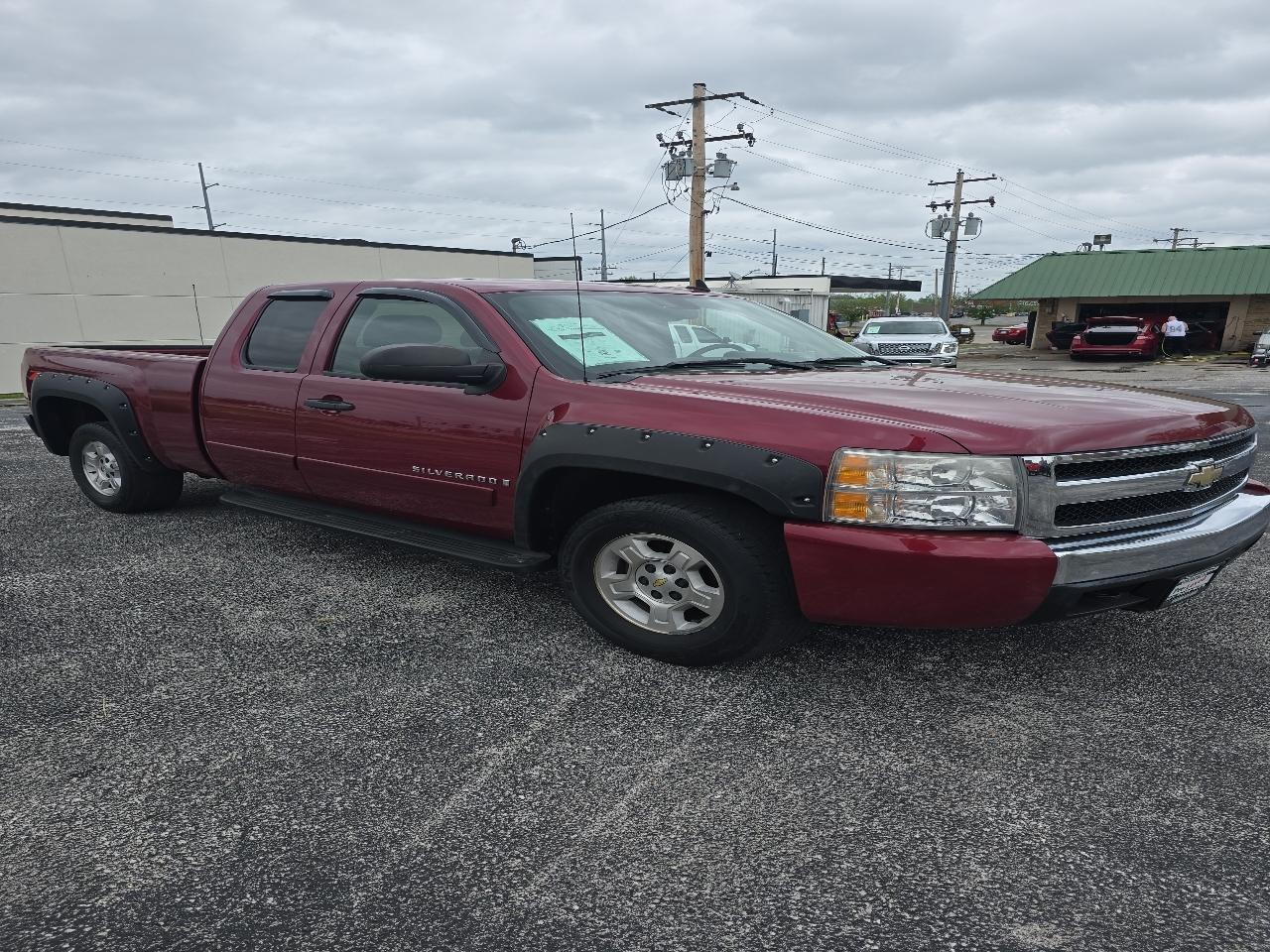 Chevrolet Silverado 1500 4WD Ext Cab 143.5" LT w/1LT 2007
