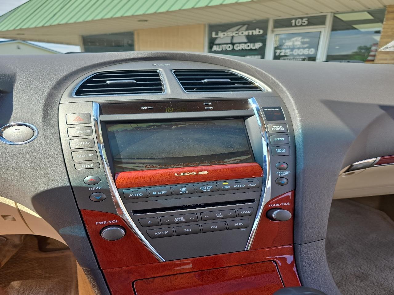 Lexus ES 350 4dr Sdn 2012