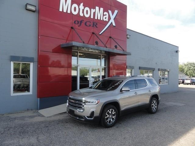 Gray 2023 GMC Acadia SUV / Crossover Four-Wheel Drive Automatic