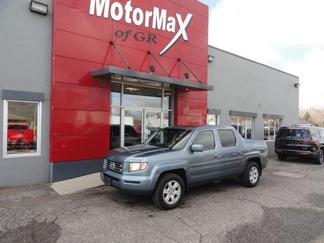 Teal 2007 Honda Ridgeline RTL with Navi Pickup Truck All-Wheel Drive Automatic