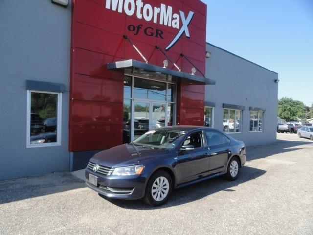 Blue 2014 Volkswagen Passat Sedan Front-Wheel Drive Automatic