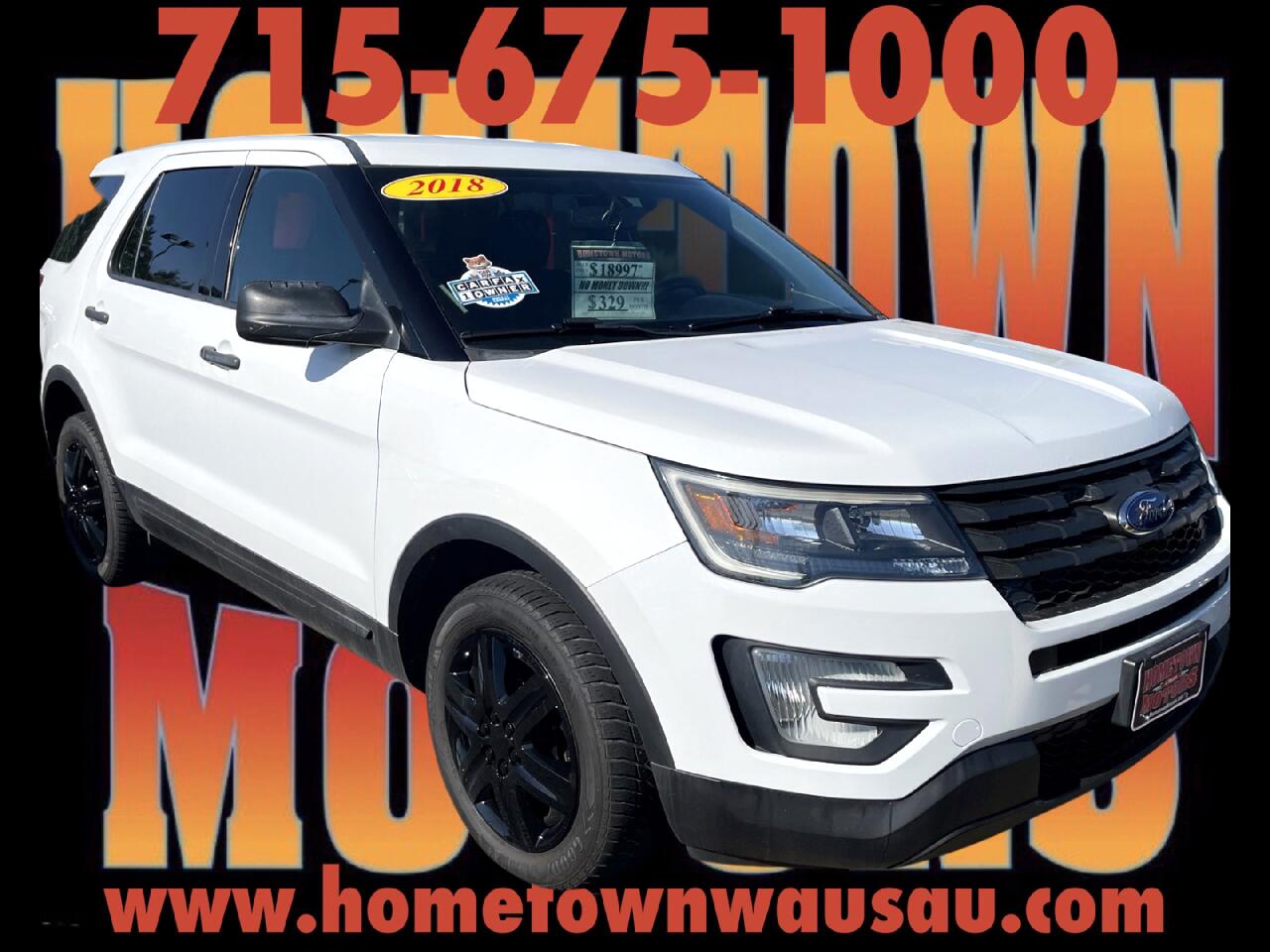 Ford Explorer Police 4WD 2018