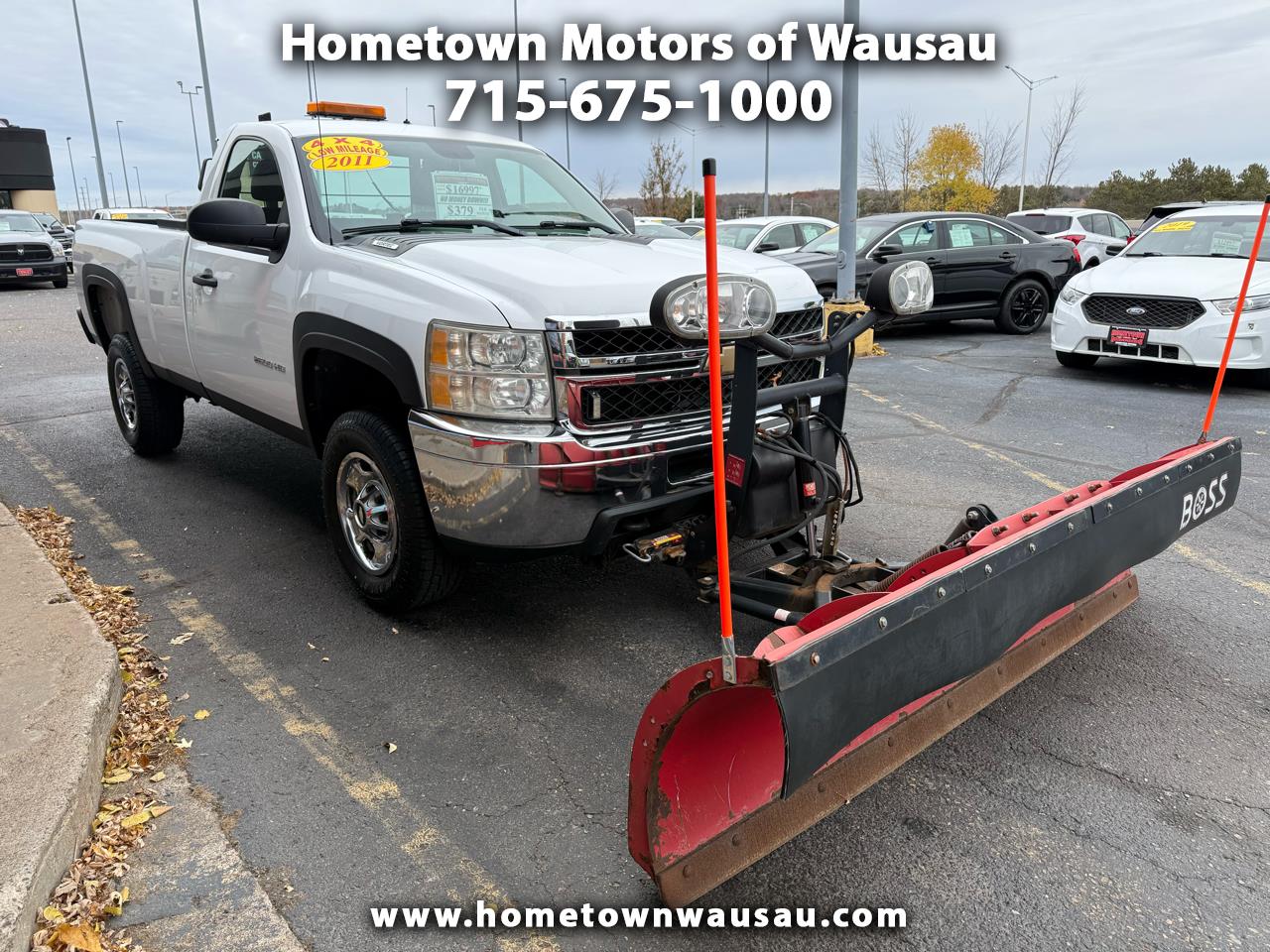 2011 Chevrolet Silverado 2500HD Work Truck Long Box 4WD