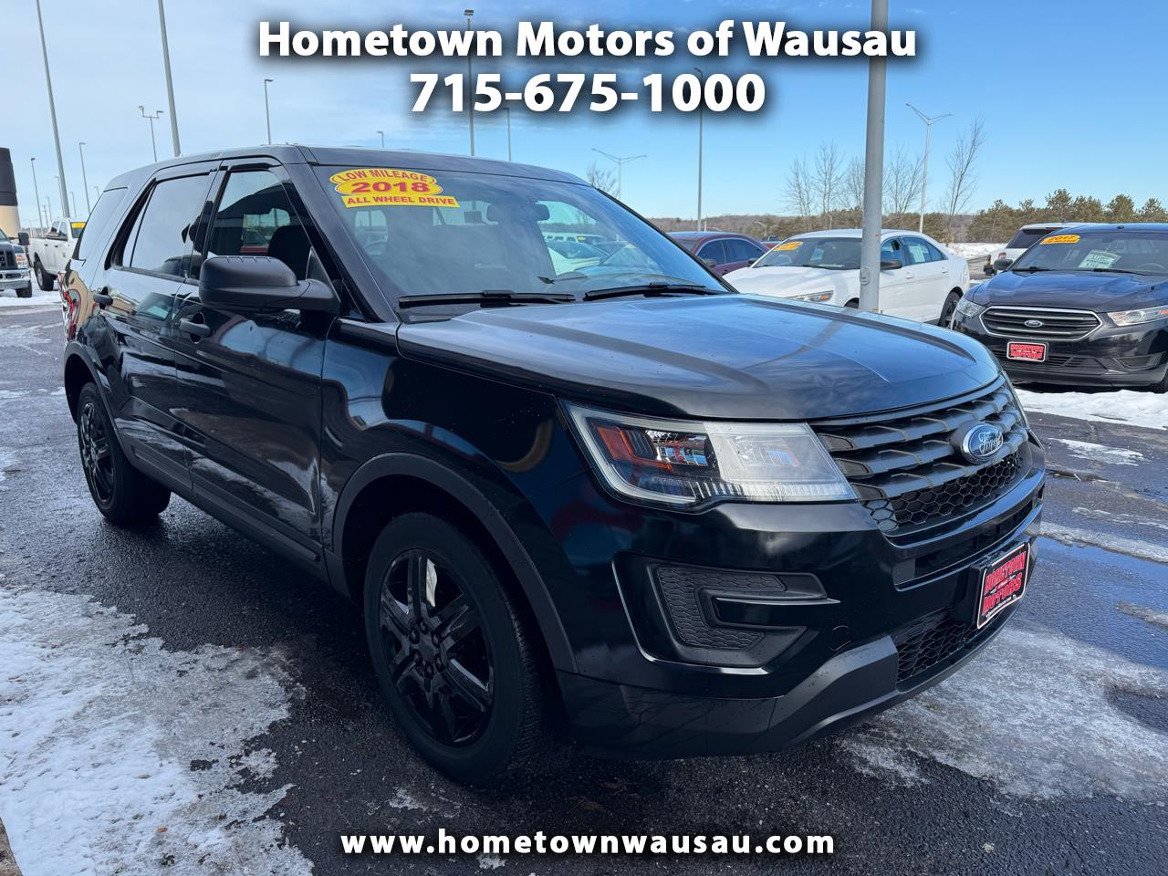 Ford Explorer Police 4WD 2018