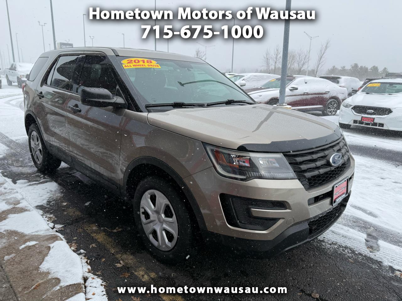 2018 Ford Explorer Police 4WD
