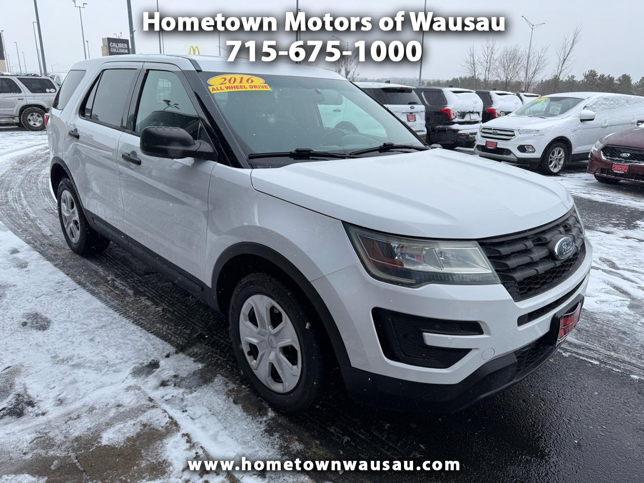 2016 Ford Explorer Police 4WD