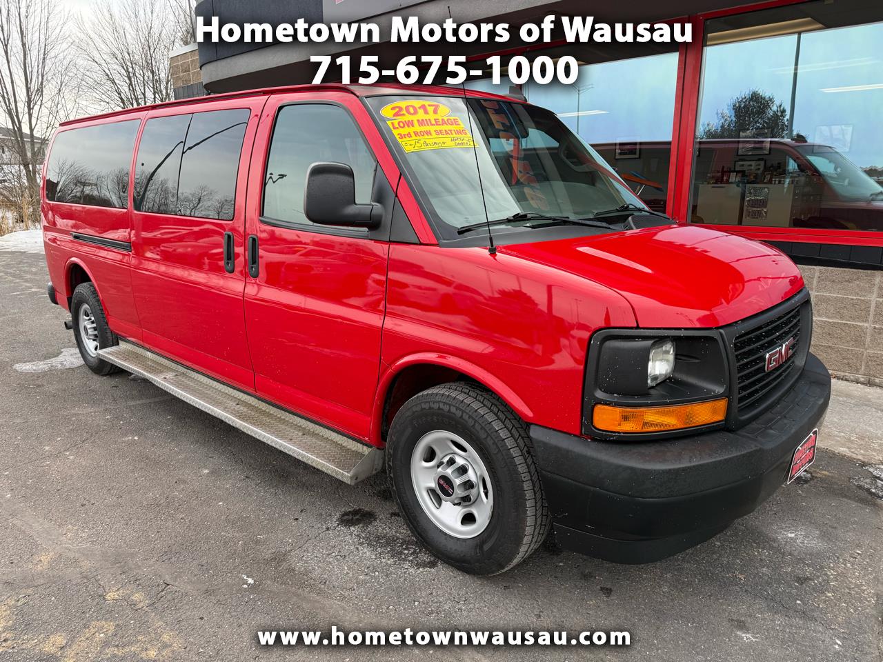 2017 GMC Savana LS 3500 Ext.