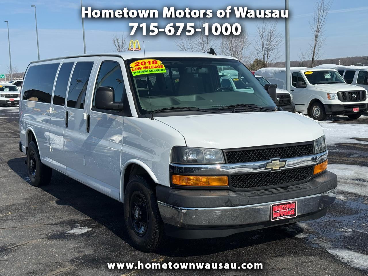 2018 Chevrolet Express LT 3500 Extended