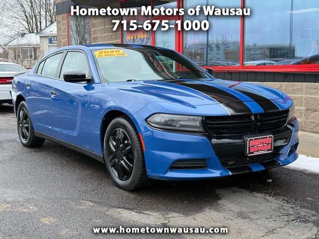 Blue 2020 Dodge Charger Police AWD Sedan All-Wheel Drive Automatic