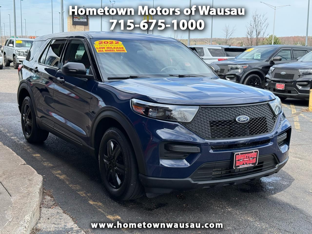 2022 Ford Explorer Police Hybrid 4x4