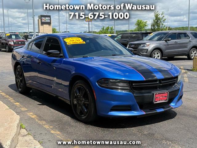 Blue 2020 Dodge Charger Sedan All-Wheel Drive Automatic
