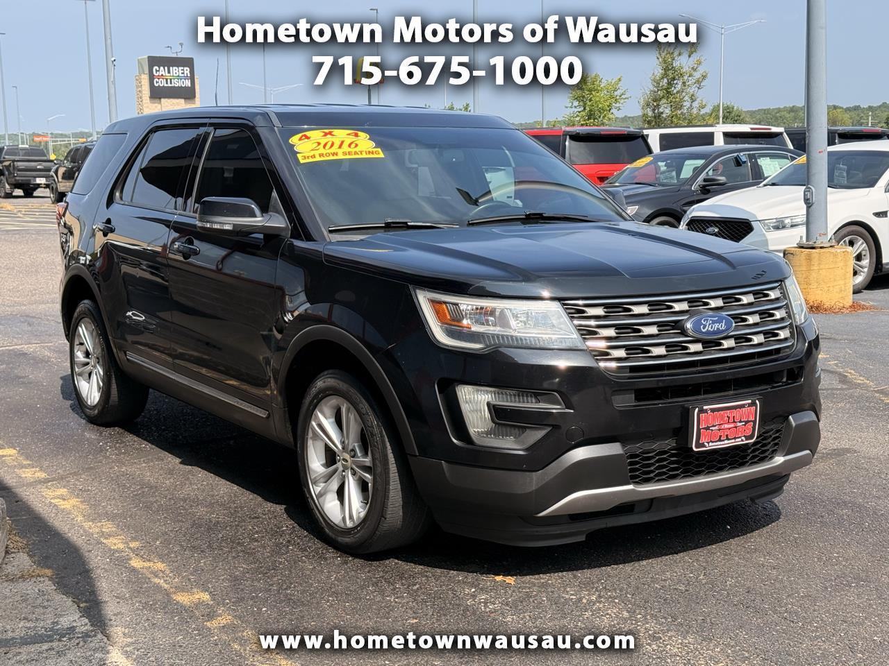 Black 2016 Ford Explorer SUV / Crossover All-Wheel Drive Automatic