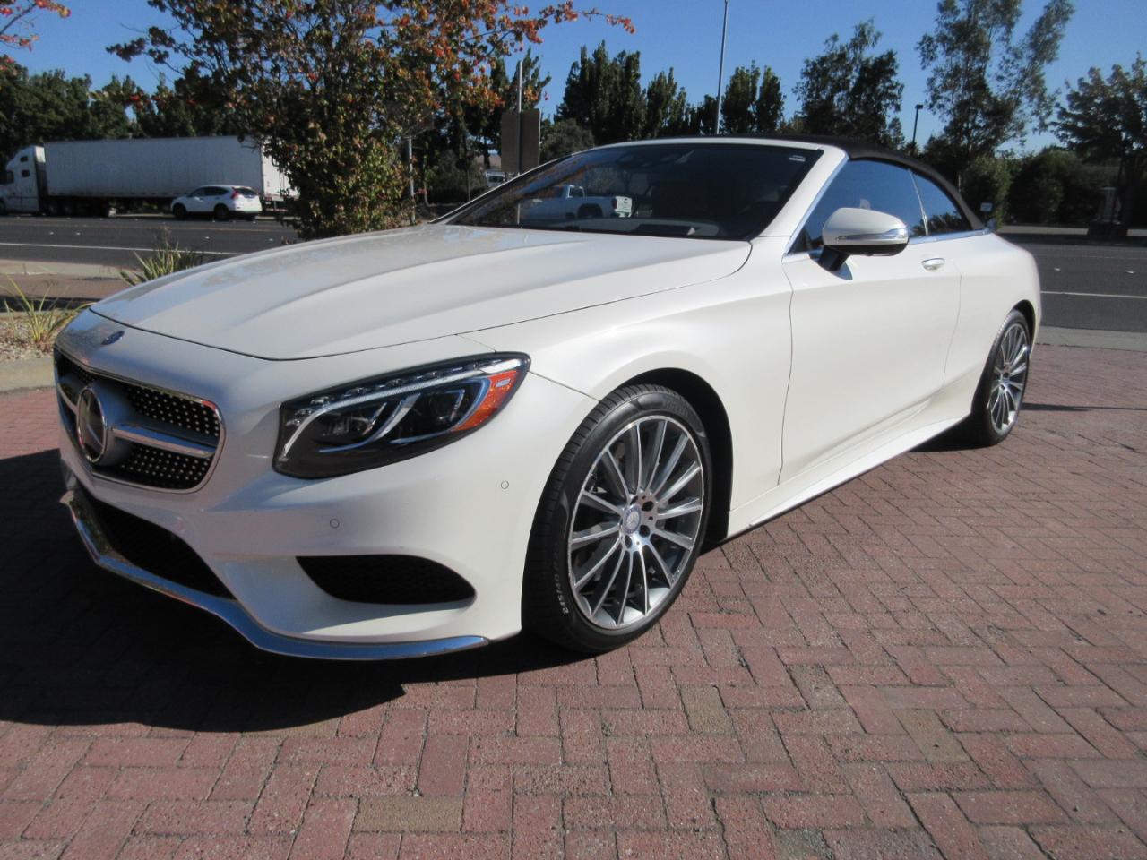 2017 Mercedes-Benz S550 CABRIOLET**AMG SPORT-PREMIUM PKG**COMFORT-WARMTH P