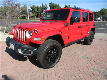 2021 Jeep Wrangler 4xe Unlimited Sahara 4x4